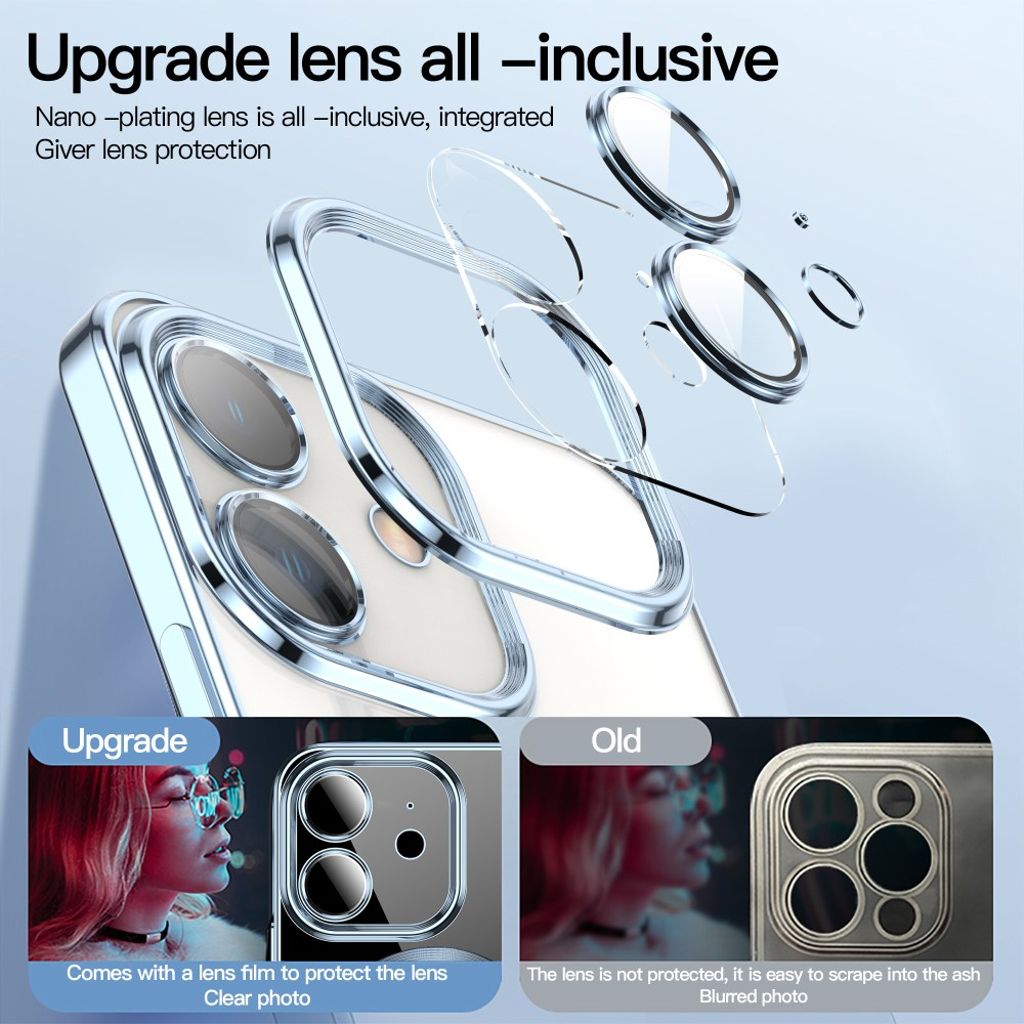 iPhone 11 Kuori MagSafe-yhteensopiva TPU - Musta