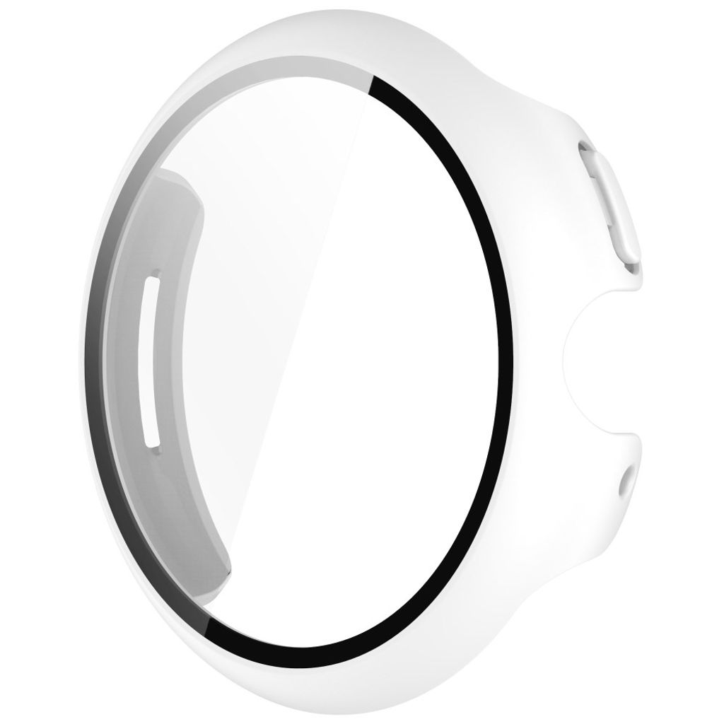 Google Pixel Watch 3 45 mmKuori, Näytönsuoja - valkoinen