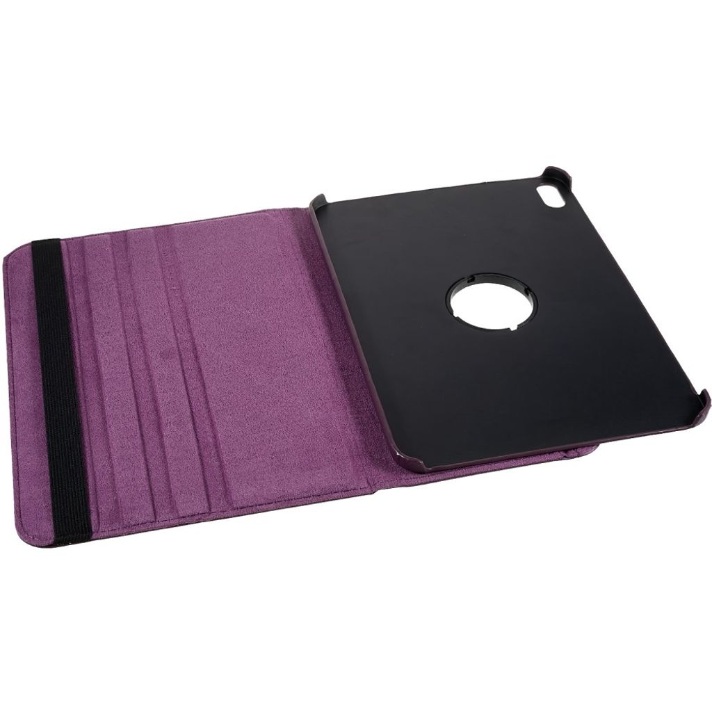 iPad A16 11" 2025/10.9" 2024 Flip cover med roterende standfunktion - Lilla