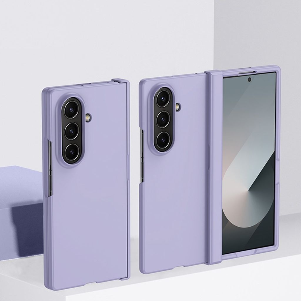 Samsung Galaxy Z Fold7 5G Skal med gångjärnsskydd - Lila
