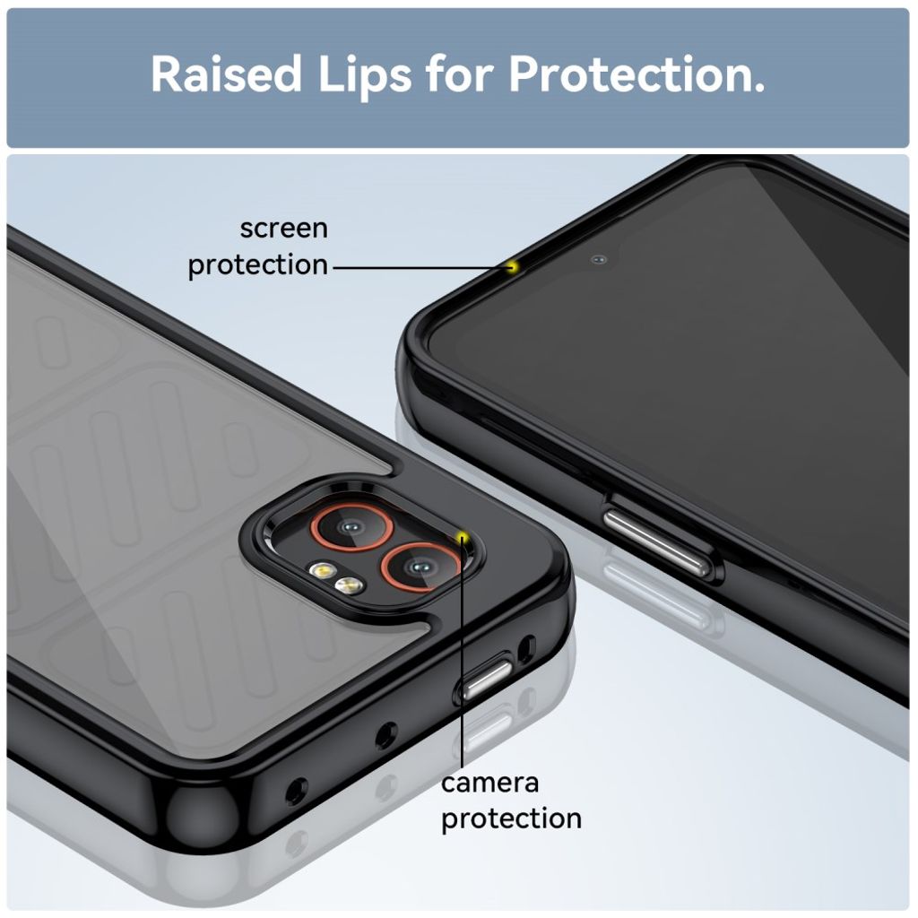 Samsung Galaxy XCover7 Pro deksel i akryl - svart