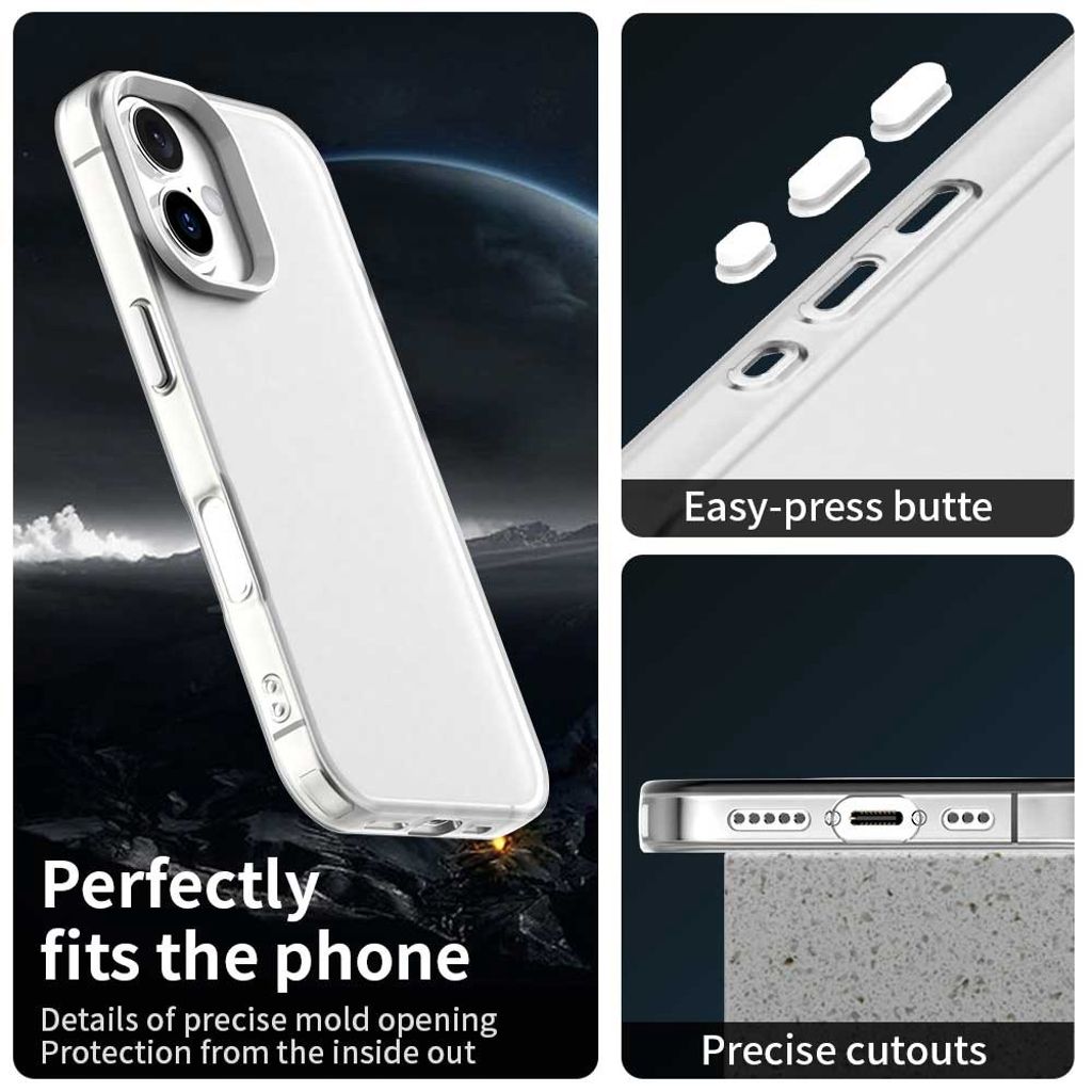 iPhone 17 Deksel - Hvit