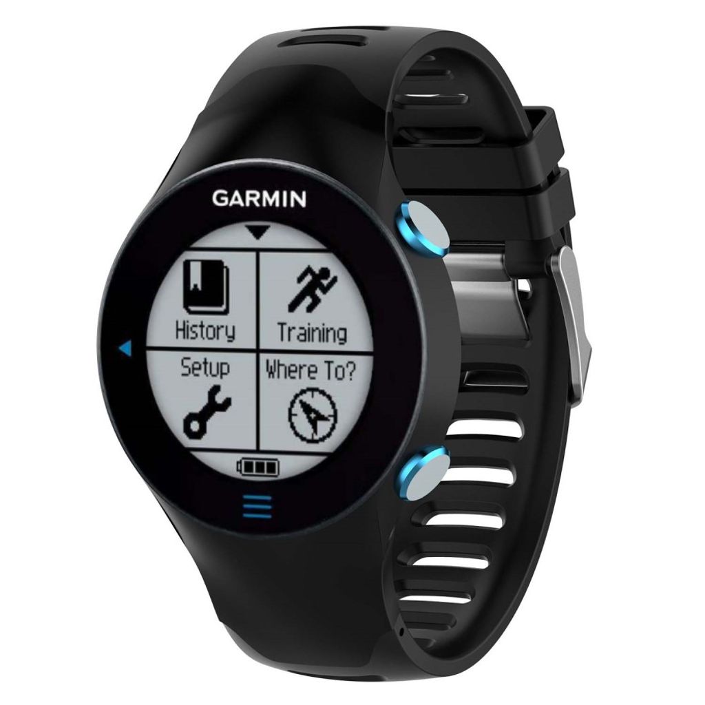 Garmin Forerunner 610 Klockarmband i silikon - Svart