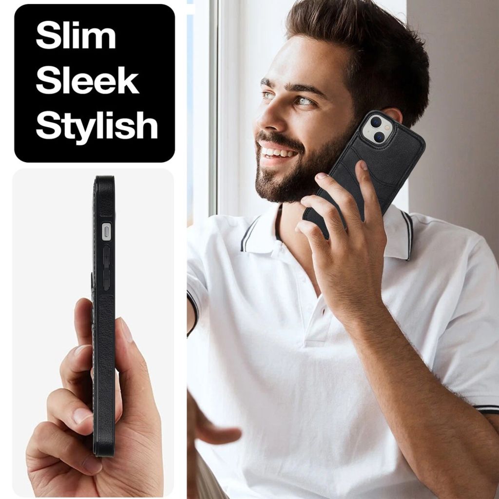 iPhone 13 mini Case Card Holder – Black