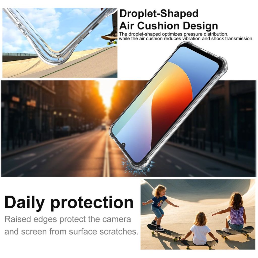 Xiaomi Redmi A7 Pro/Poco C85x/Poco C81 Pro Skal – Transparent