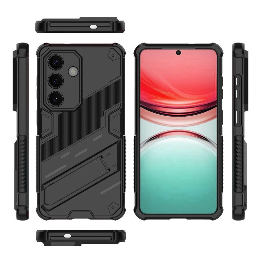 Samsung Galaxy S26 / S26 Pro Telefonskal med Stativ - Svart