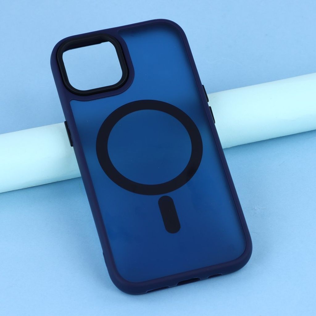 iPhone 15 Case MagSafe Compatible - Dark Blue