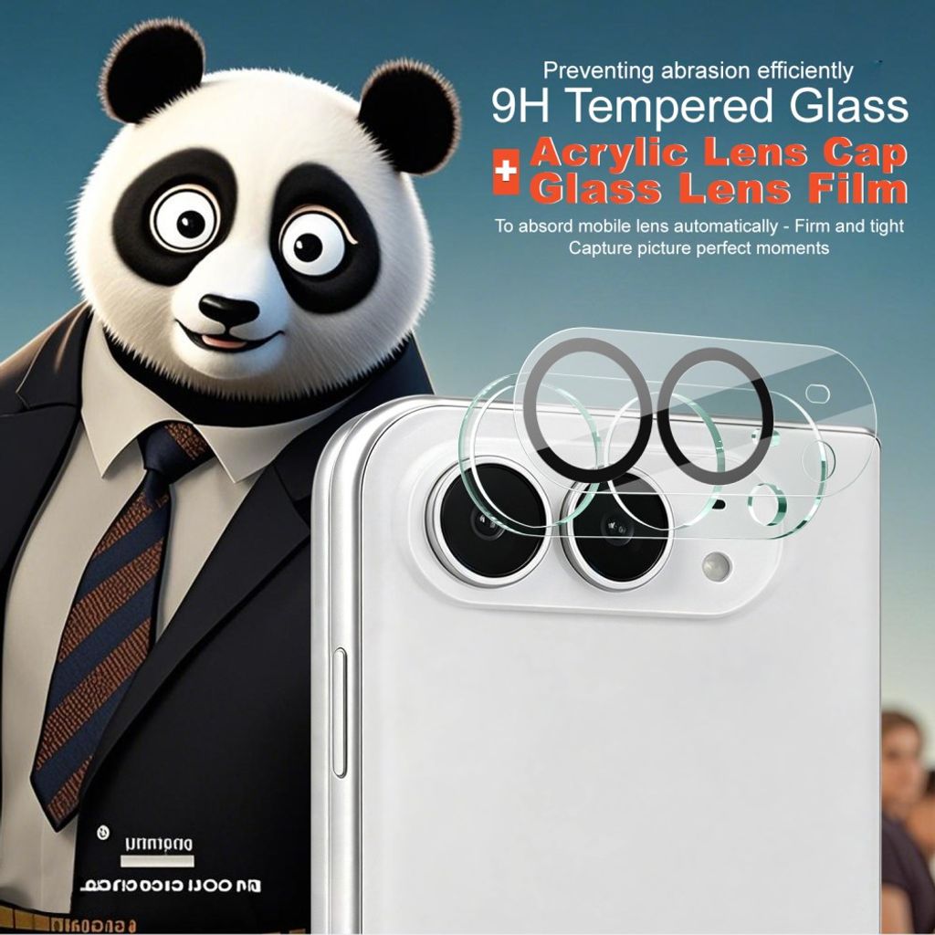 IMAK iPhone Fold herdet glasslinsebeskytter