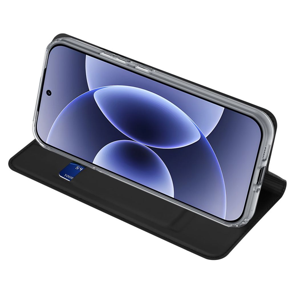 DUX DUCIS Xiaomi 17 Lommeboketui med Kortholder/Stativ – Svart