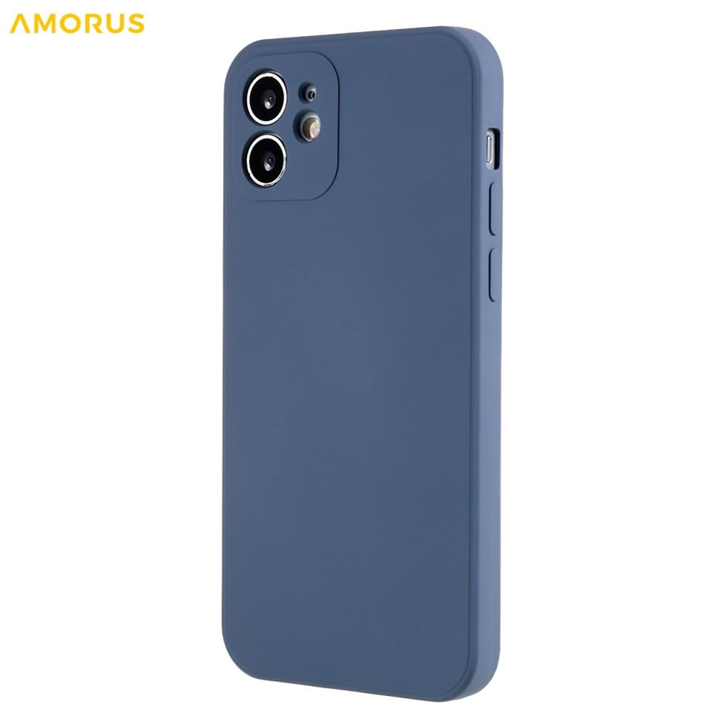 AMORUS iPhone 12 TPU Skal - Blå