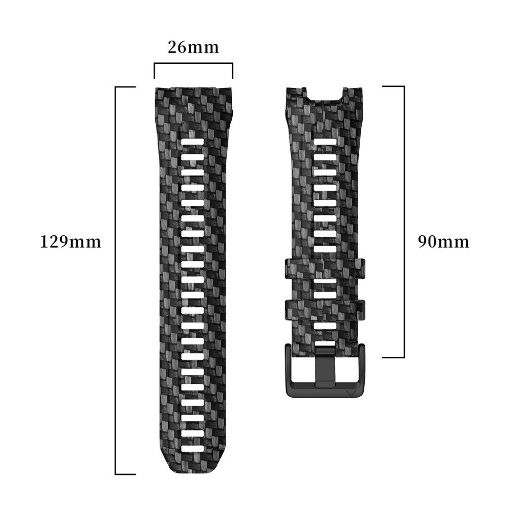 Garmin Instinct 3 45mm Watch Strap with Camouflage print - Green