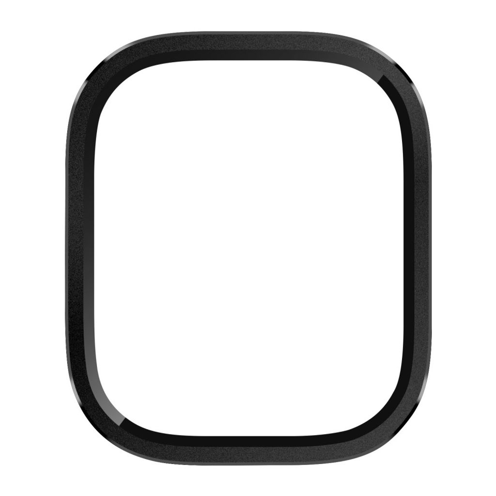 Apple Watch Ultra 3/Ultra 2/Ultra 49 mm skjermbeskytter i herdet glass – svart