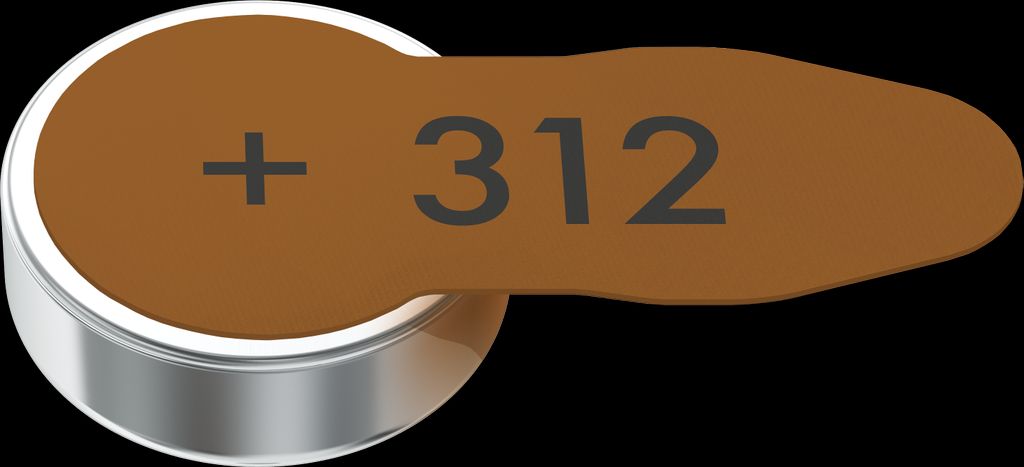 VARTA høreapparatbatterier 312, 24-pak