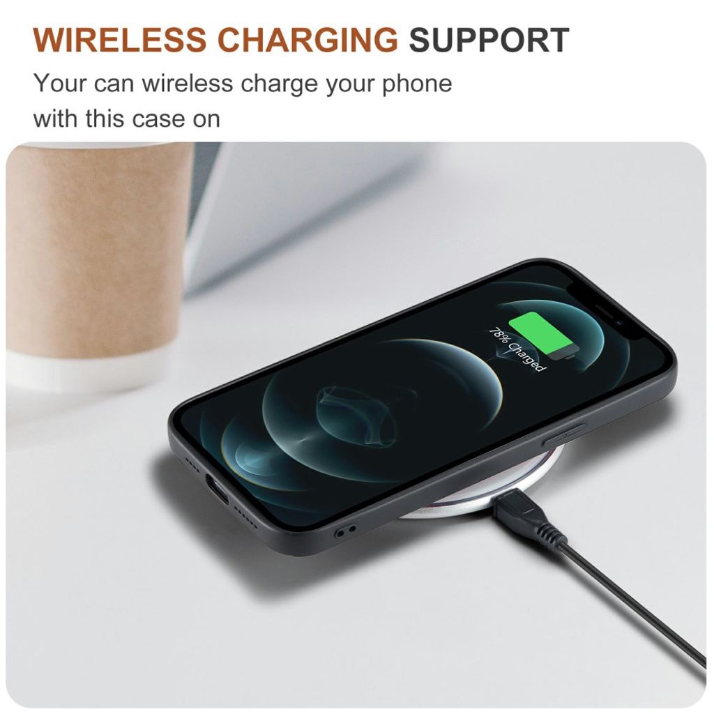 DG.MING iPhone 13 mini Wallet Case with Kickstand – Brown