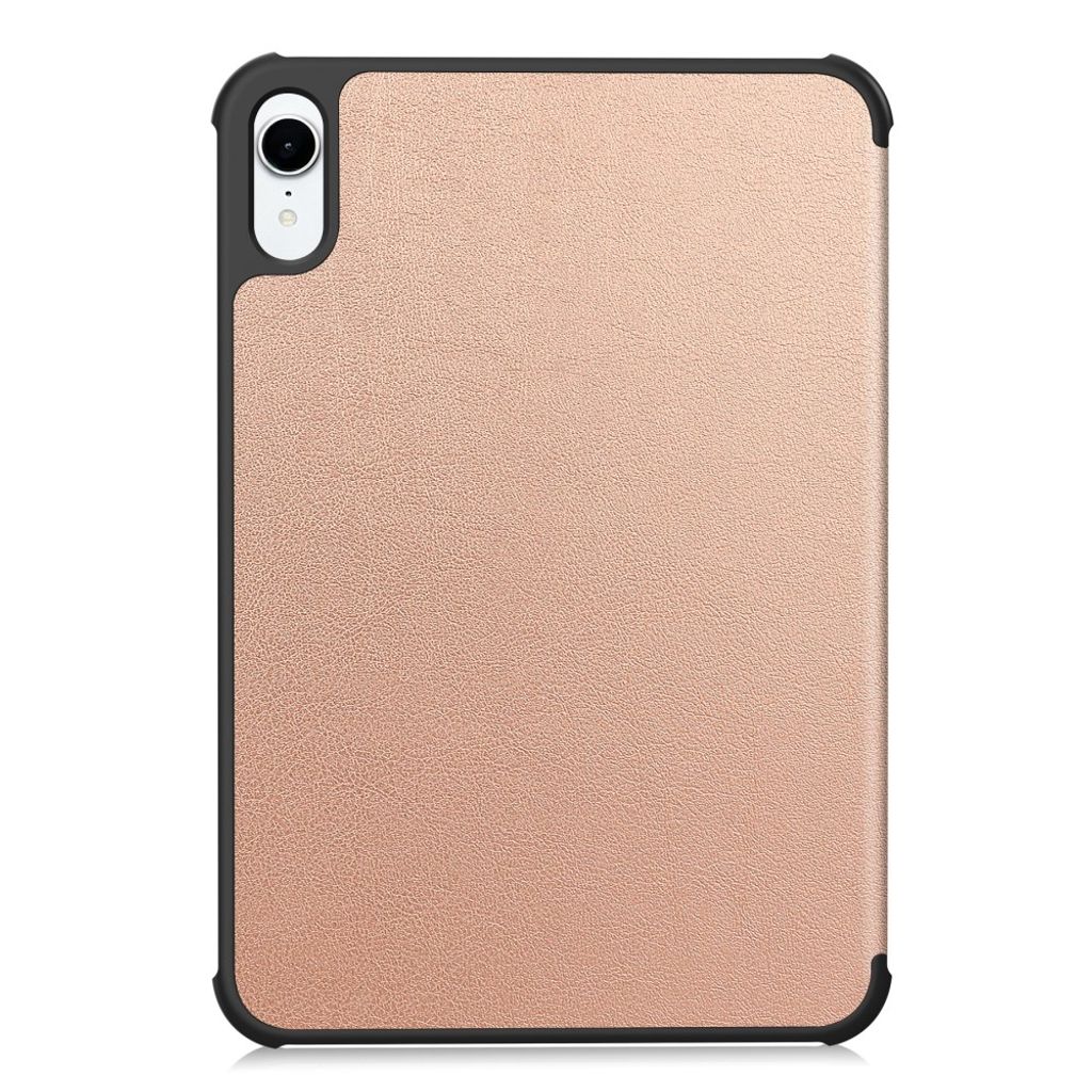 iPad Mini (2026) Tri-fold kotelo PU-nahkaa - Ruusukulta