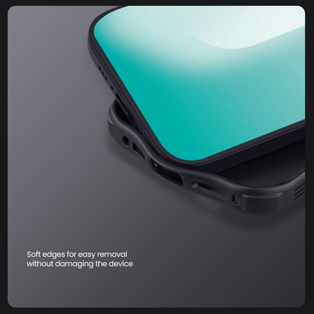 NILLKIN iPhone 18 Pro/17 Pro MagSafe-deksel med kamera-deksel – Svart