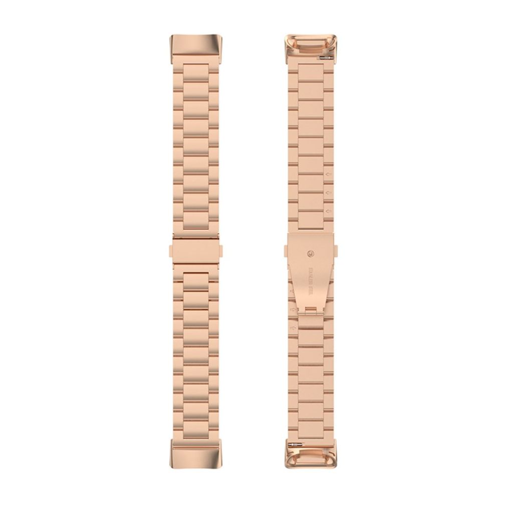 Fitbit Charge 6/5 Klokkereim i rustfritt stål - Rosegull