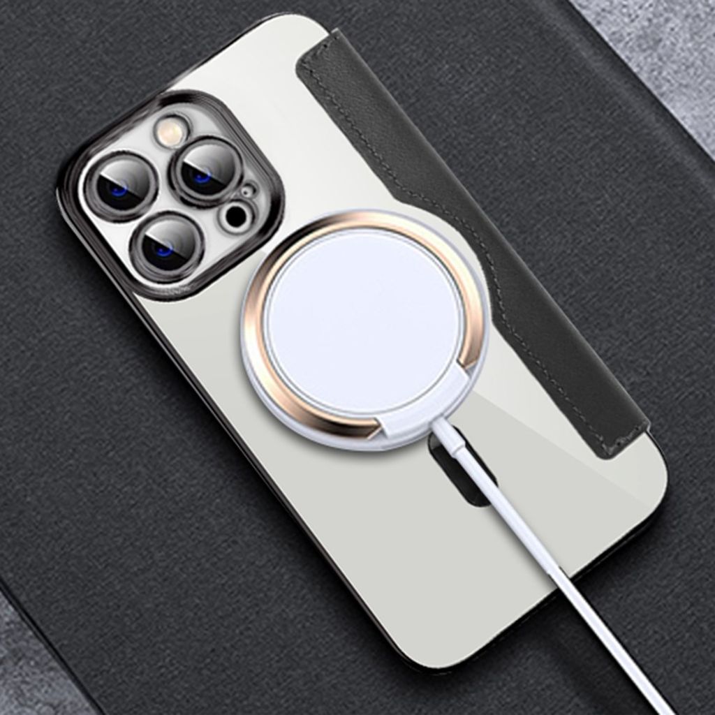 iPhone 11 Pro Max Plånboksfodral MagSafe RFID-blockerande – Rosa