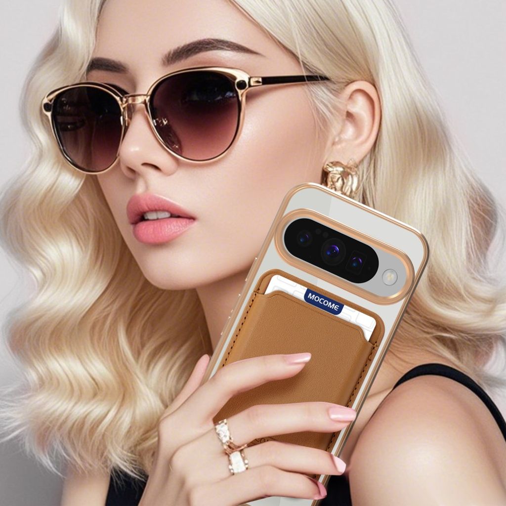 Google Pixel 10 / 10 Pro Case with Wallet - Brown