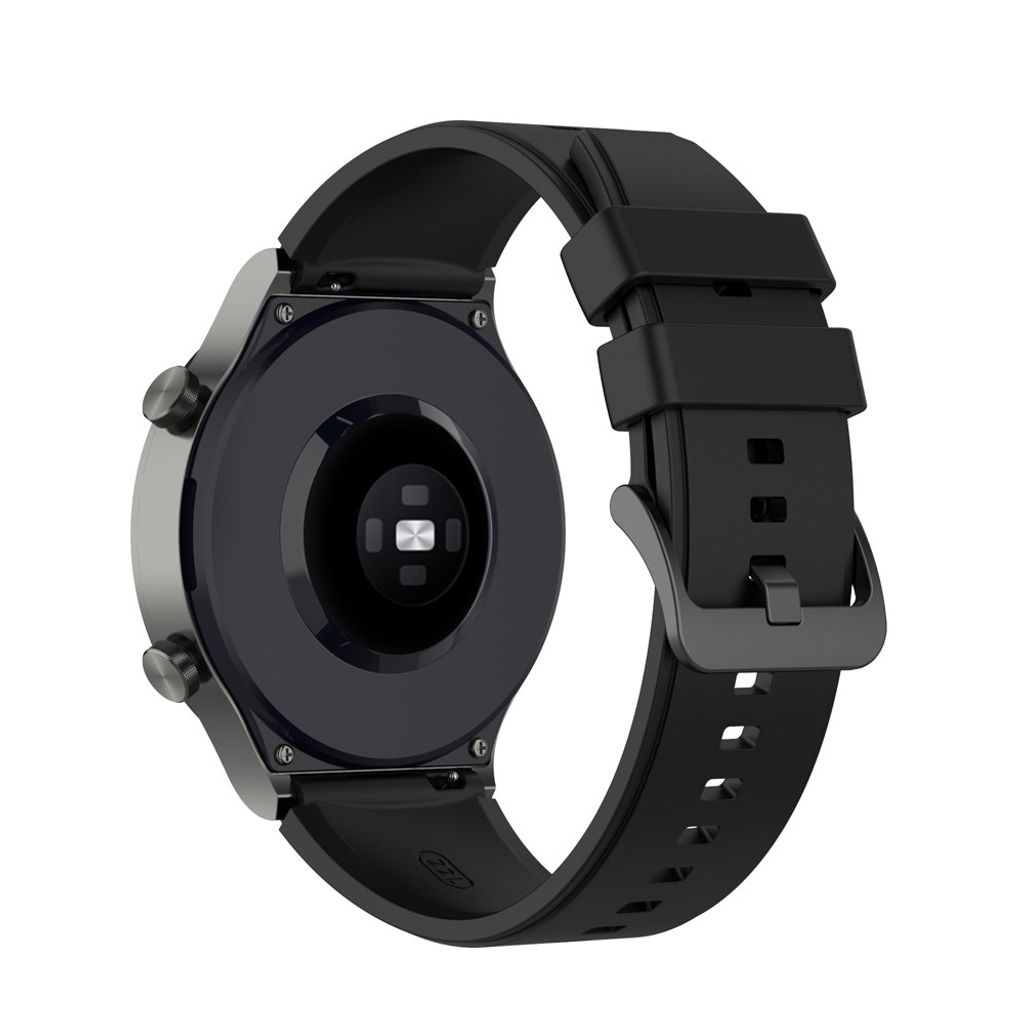 Huawei Watch GT2 Pro/GT 2e/GT/GT2 Silikon Klokkereim – Svart