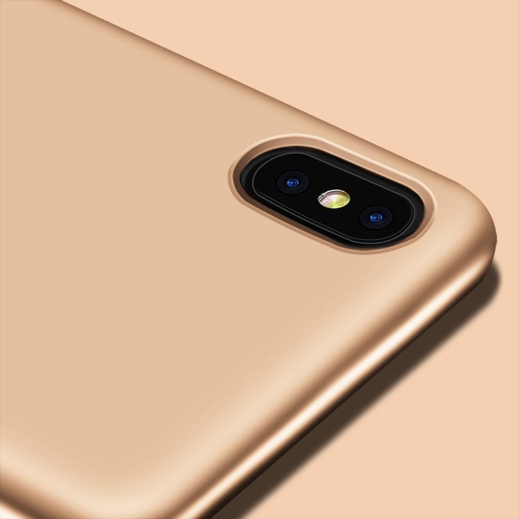 X-LEVEL iPhone XS Max Cover - Guld