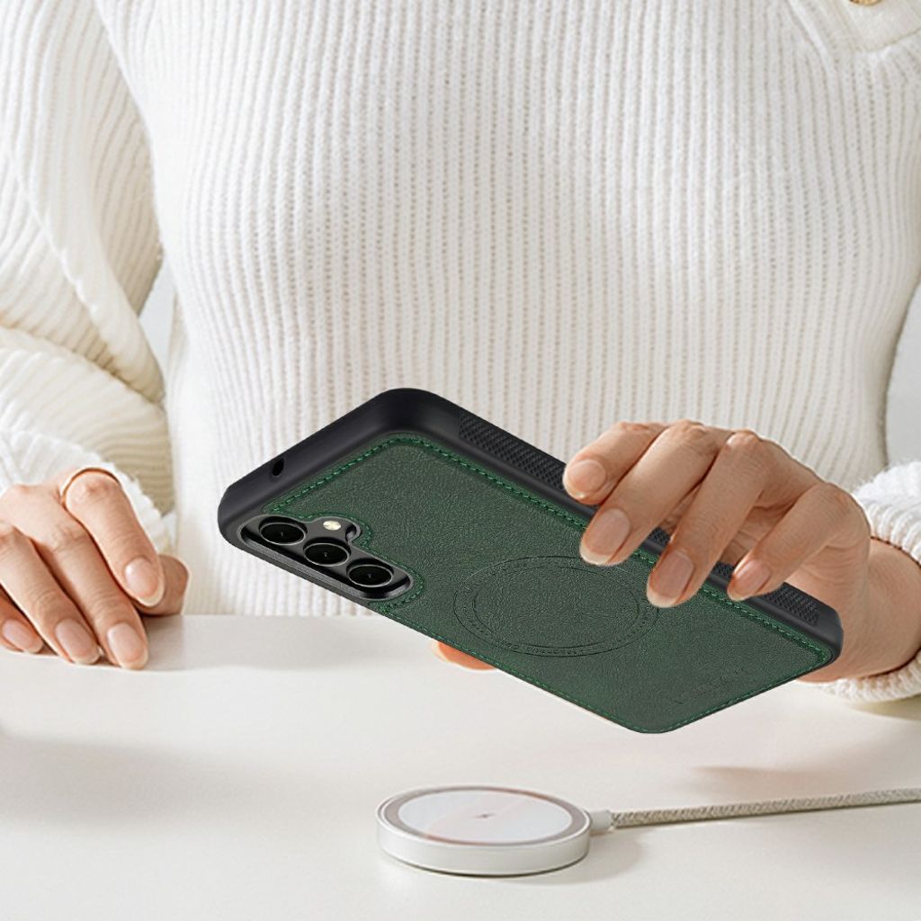 LC.IMEEKE Samsung Galaxy S25 FE Skal med MagSafe - Grön
