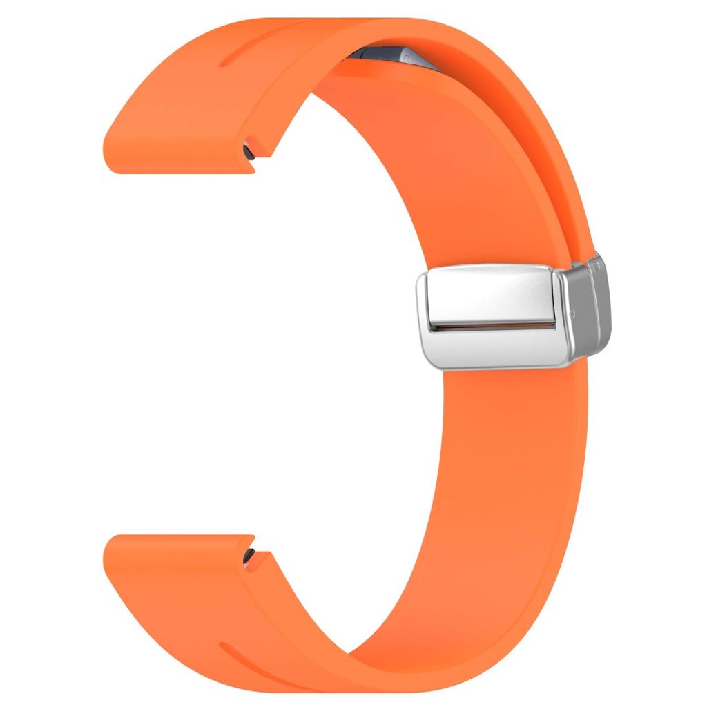 Garmin Fenix 7S etc. Silicone Watch Strap - Orange
