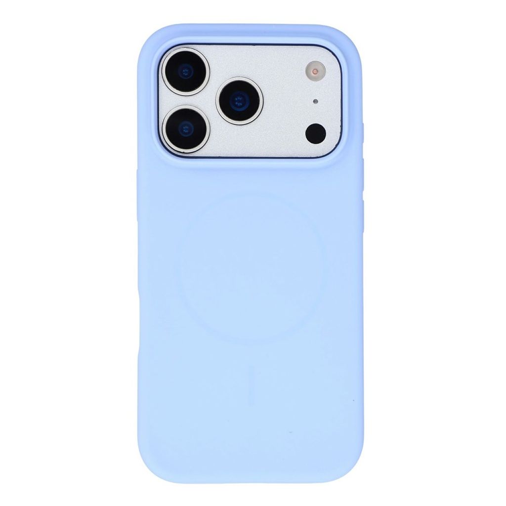 X-LEVEL iPhone 18 Pro Max/17 Pro Max MagSafe kuori silikonista - Vauvan sininen