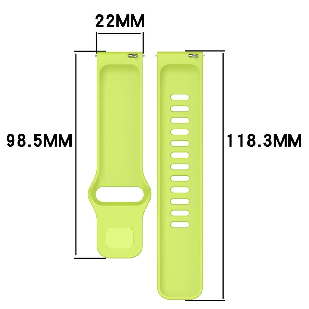 Xiaomi Redmi Watch 5 Active Silikoniranneke Kellolle - Musta