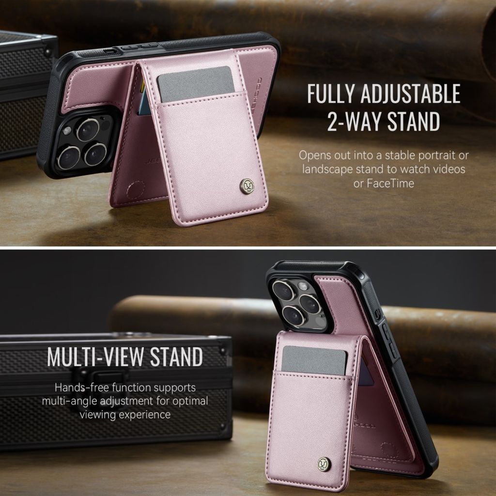 JEEHOOD iPhone 12 Pro Max Skal med MagSafe - Rosa