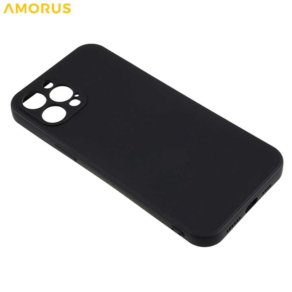AMORUS iPhone 12 Pro Max TPU Cover - Sort