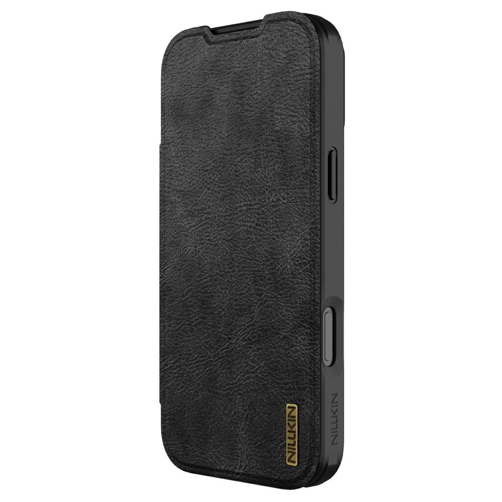 NILLKIN iPhone 18 Pro/17 Pro Kotelo Korttipaikoilla PU-nahka – Musta