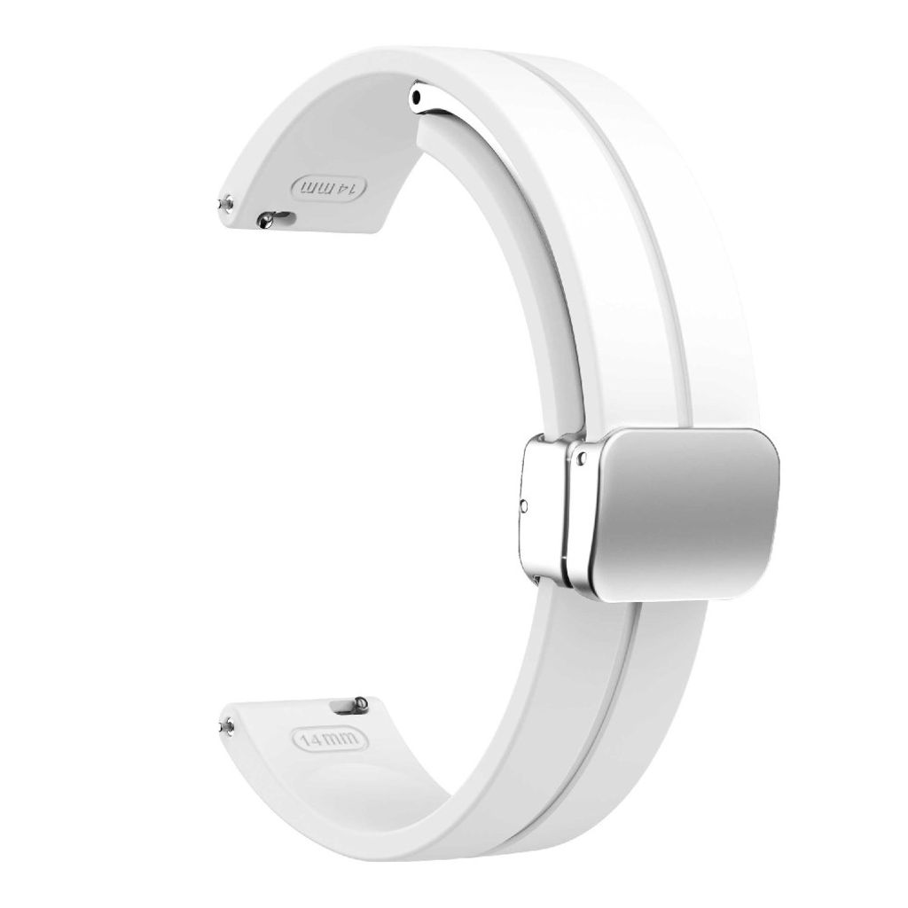 Garmin Lily 2 Urrem Silikone med Magnetisk Spænde – Hvid