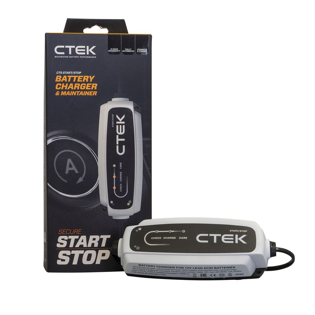 12V Ladegerät CT5 START/STOP EU 14-130Ah