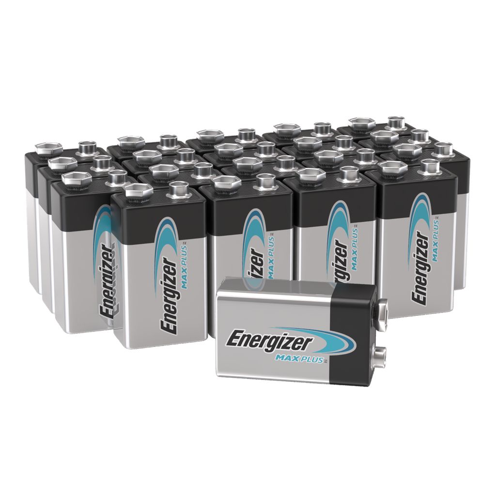 Energizer Max Plus 9V batterij 6LR61 - verpakking van 20 stuks