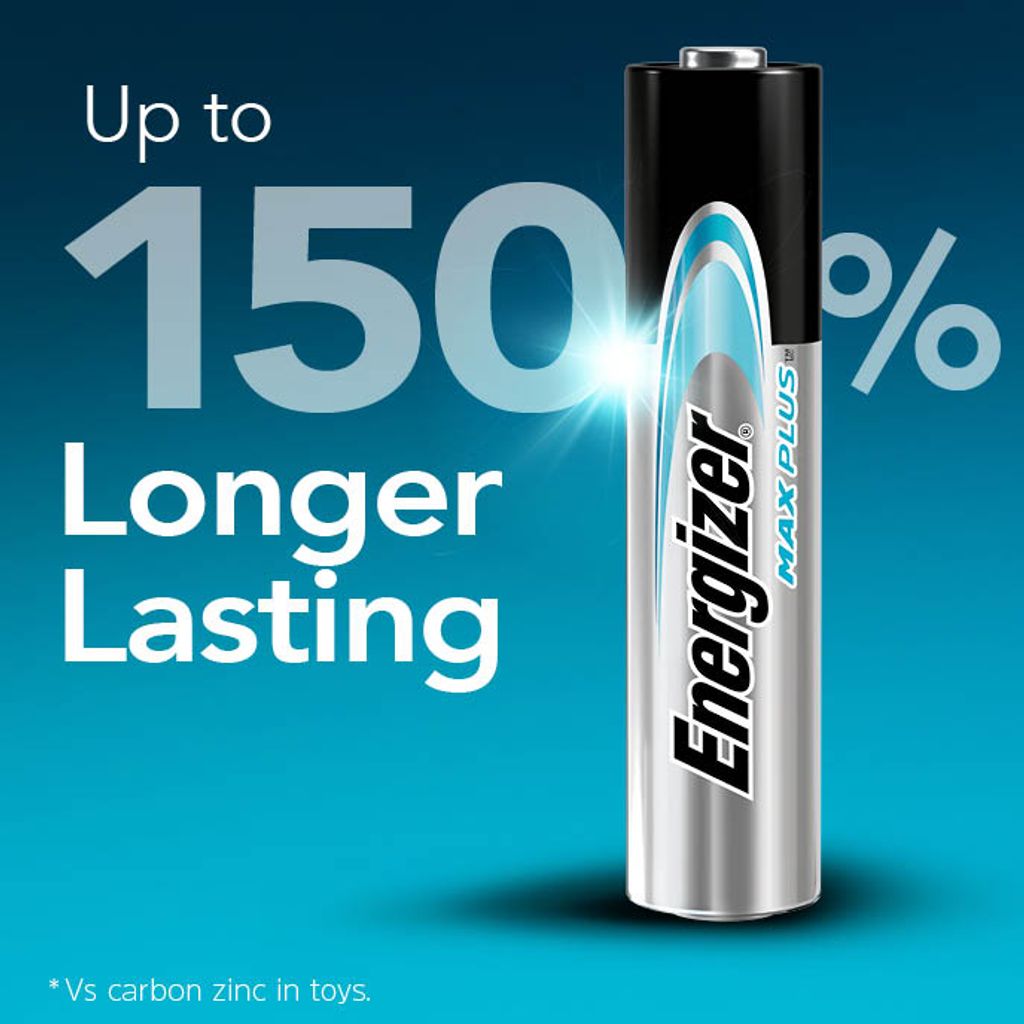 Energizer Max Plus AAA-Batterien LR03 1,5 V – 20er-Packung