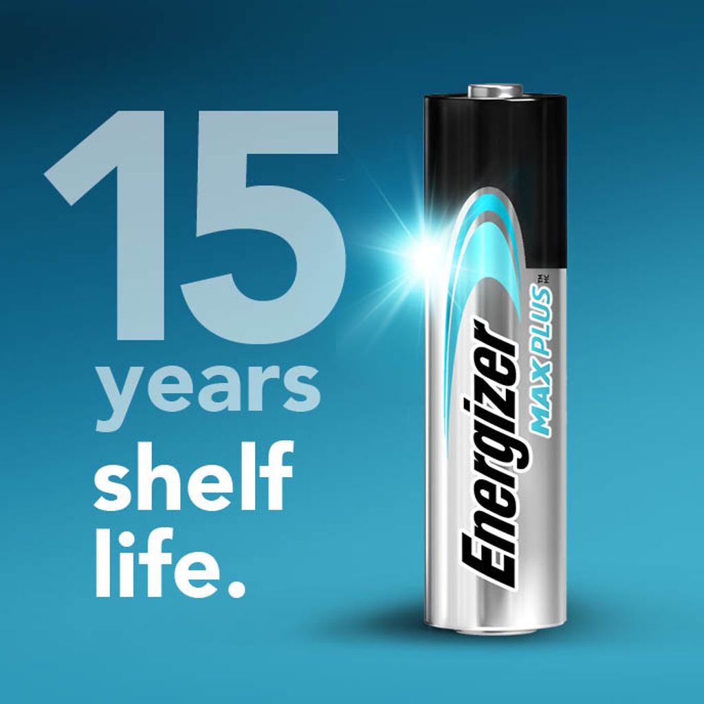 Energizer Max Plus AAA-Batterien LR03 1,5 V – 20er-Packung