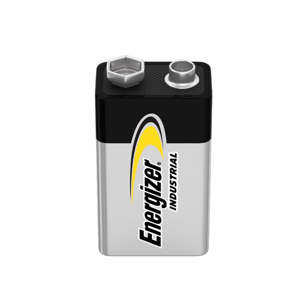Energizer Industrial 9V Batterij 6LR61 - Verpakking van 12 stuks