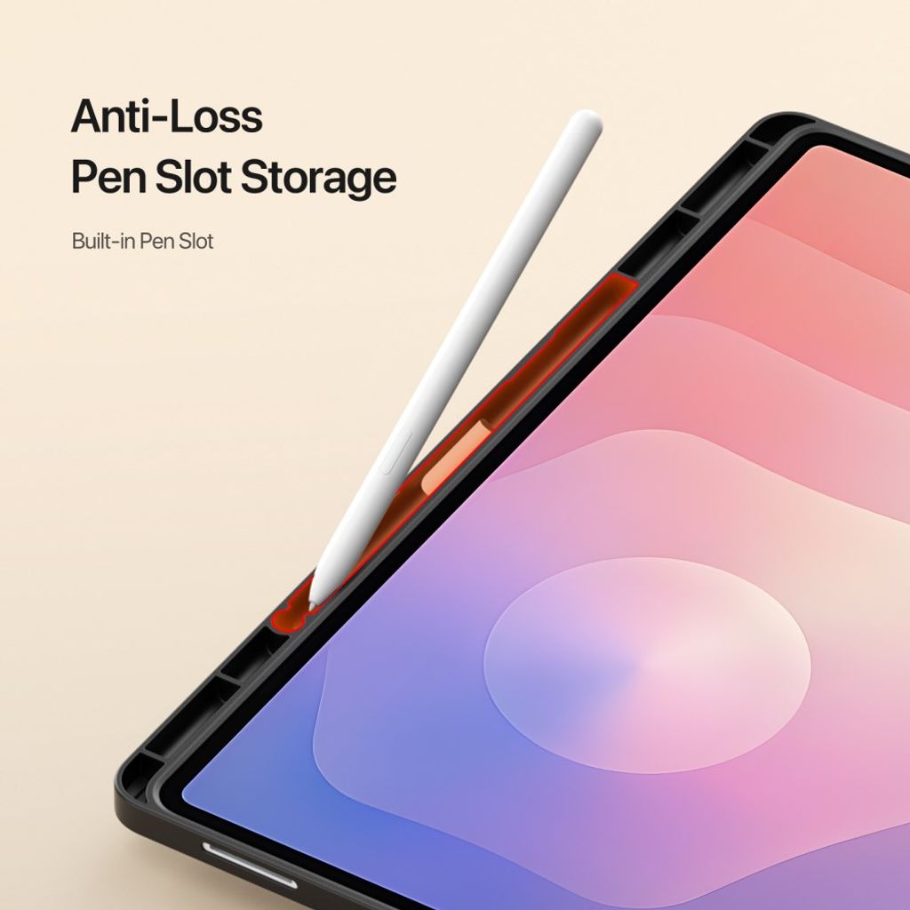 DUX DUCIS Samsung Galaxy Tab S12 Ultra/S11 Ultra etc Kotelo taittuvalla jalustalla - Musta