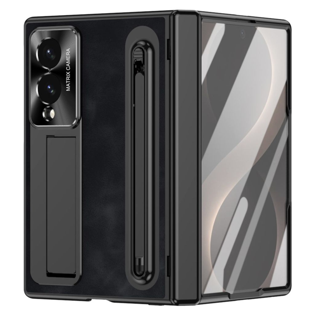 Samsung Galaxy Z Fold8 Cover med skærmbeskytter og stylus - Sort