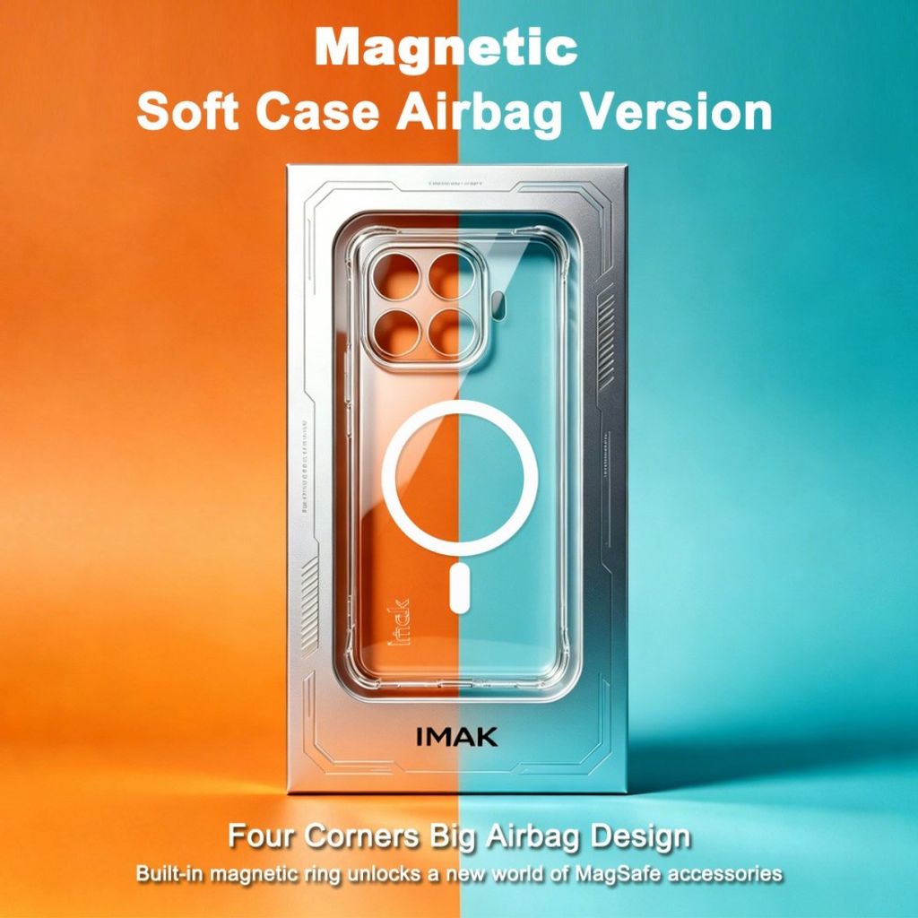 IMAK Xiaomi 17T Pro MagSafe Deksel Støtsikkert - Transparent