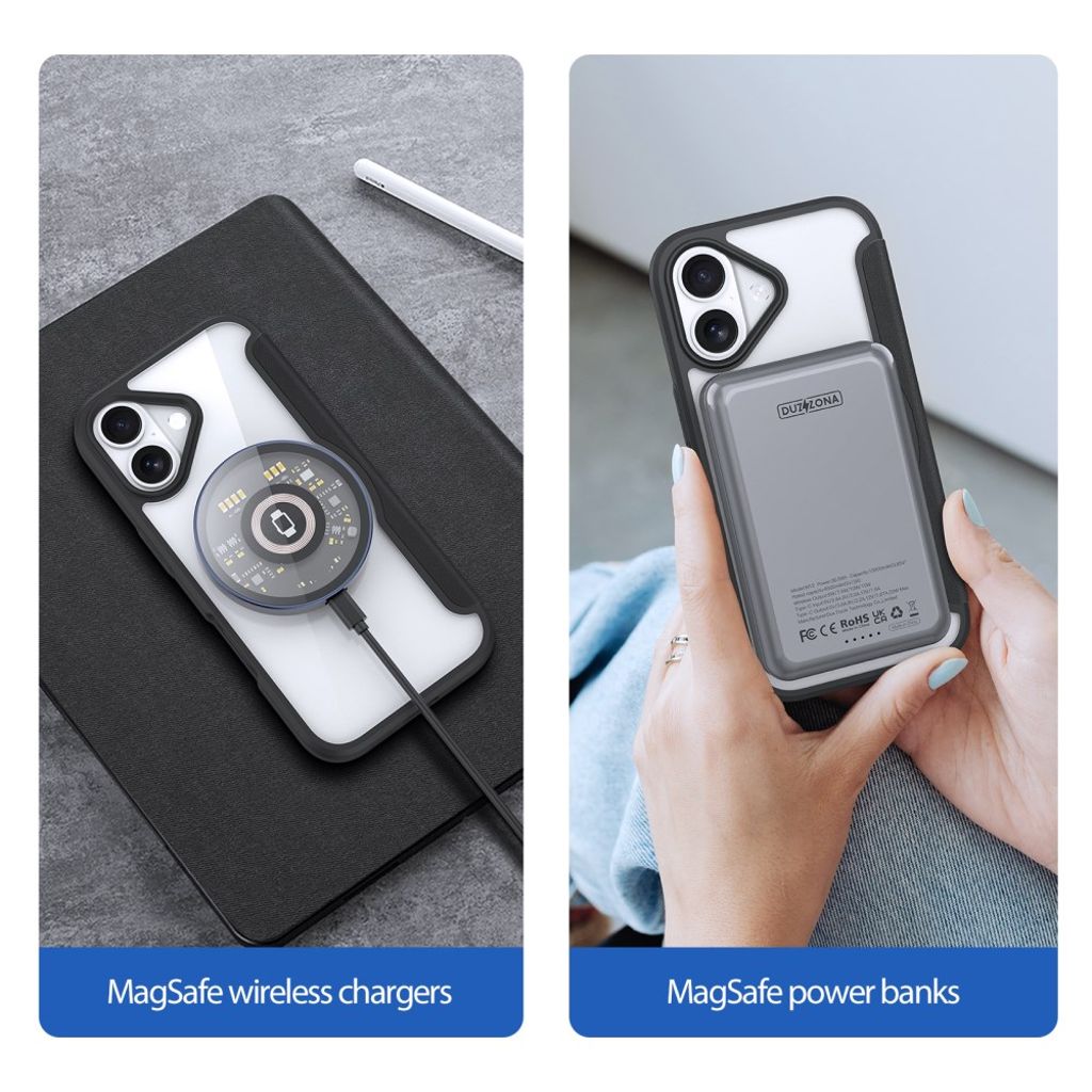 DUX DUCIS iPhone 17 Fodral med MagSafe - Svart