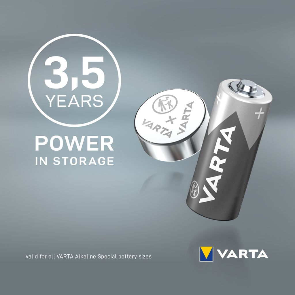 VARTA Alkaline Special Batteri V27A / LR27, 12V