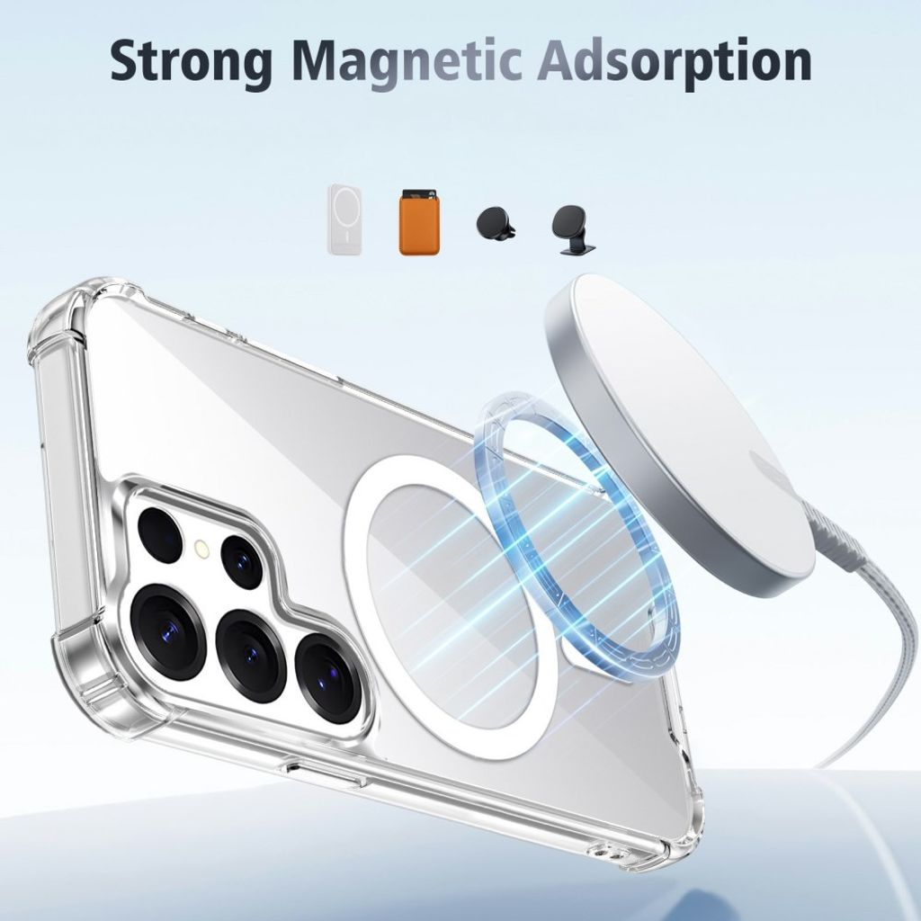 Samsung Galaxy S26 Ultra MagSafe-kompatibelt Skal - Transparent