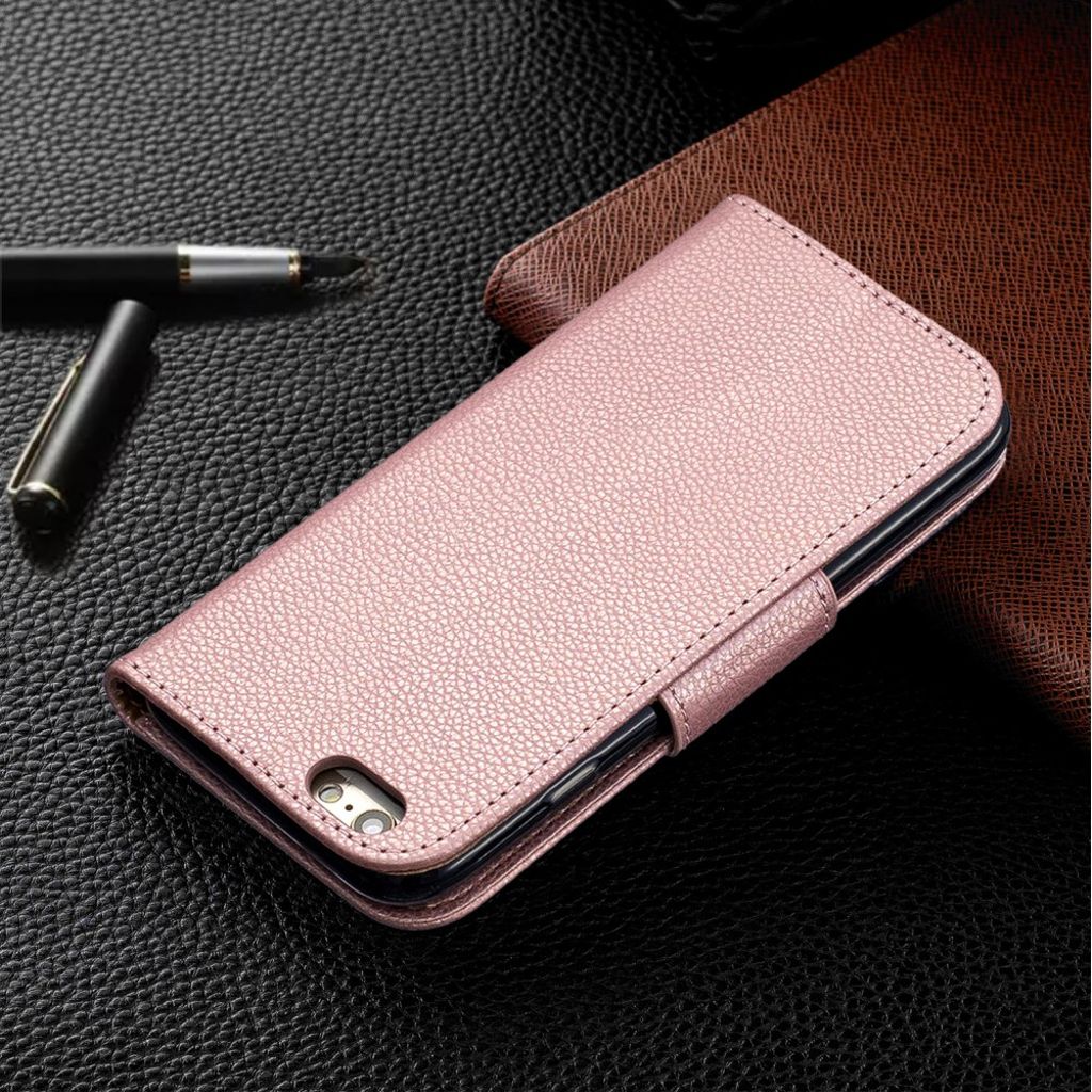 iPhone 6/6s Plånboksfodral med Kortfack - Roséguld