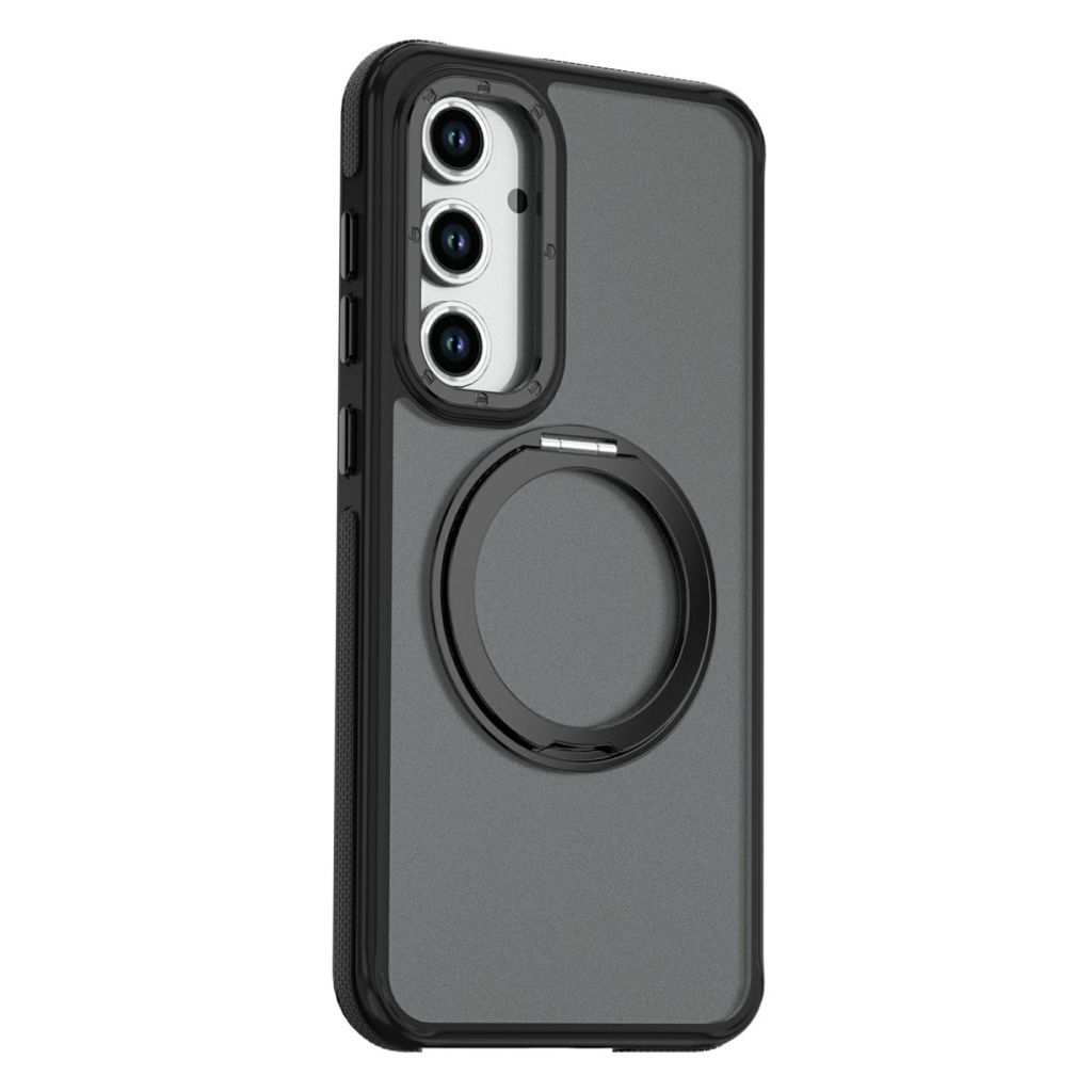 Samsung Galaxy S26 FE deksel med magnetisk ring - svart