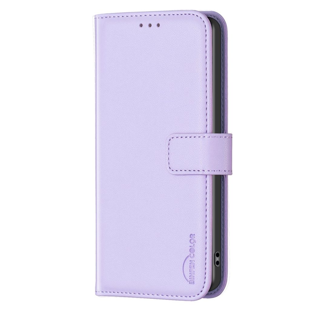 BINFEN COLOR iPhone 14 Pro Max Wallet Cover - Purple
