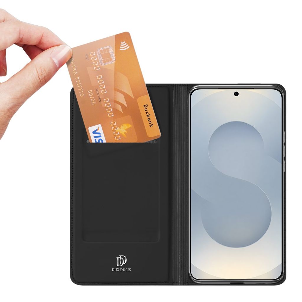 DUX DUCIS Samsung Galaxy S26 Plus Wallet Cover - Black