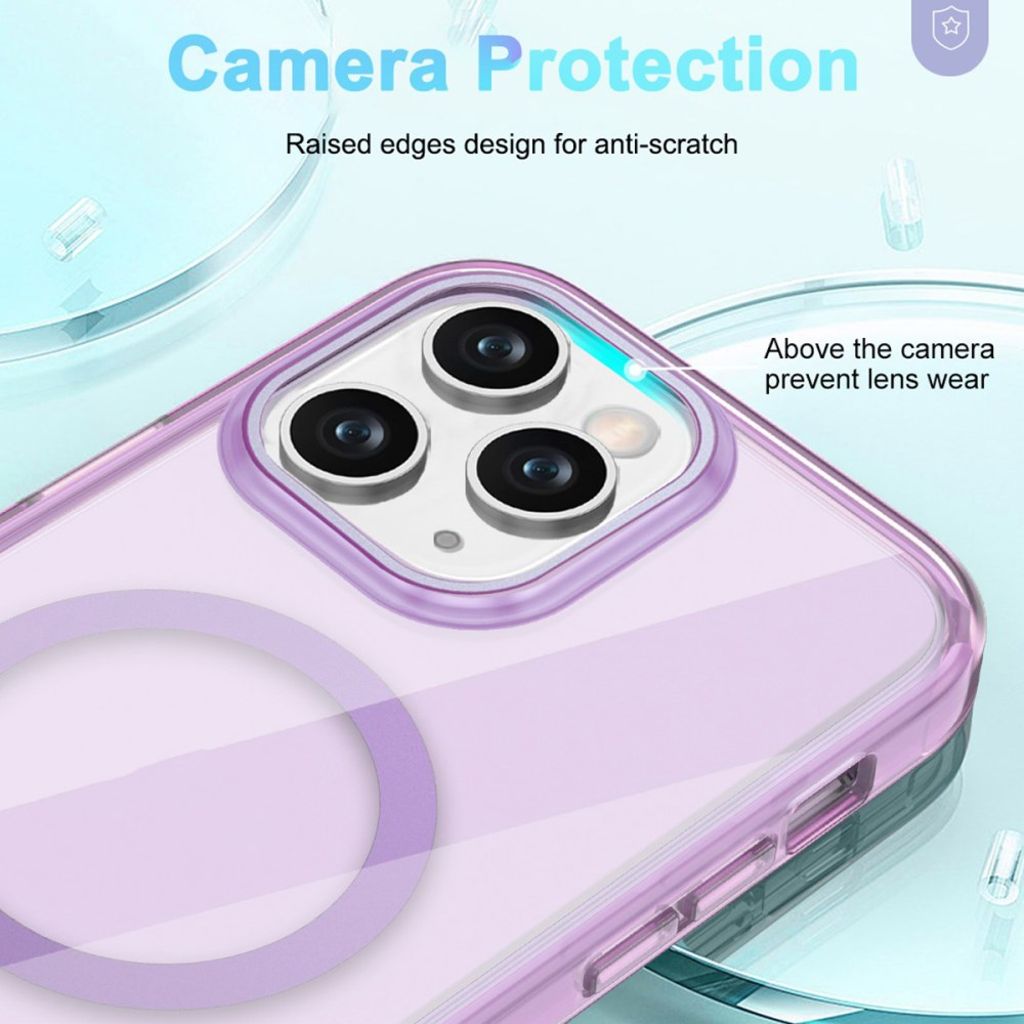 iPhone 11 Pro Max MagSafe-yhteensopiva Kuori – Vaaleanpunainen