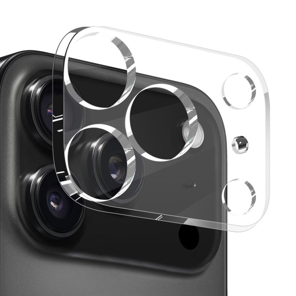 NORTHJO iPhone 18 Pro Max 3-in-1 Kuori + Näytön- ja Linssinsuoja - Läpinäkyvä